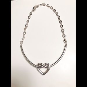 Brighton Collectibles Heart Loop Necklace